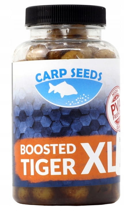 Carp Seeds Orzechy Tygrysie XL Boosted Truskawka Pva 250ml