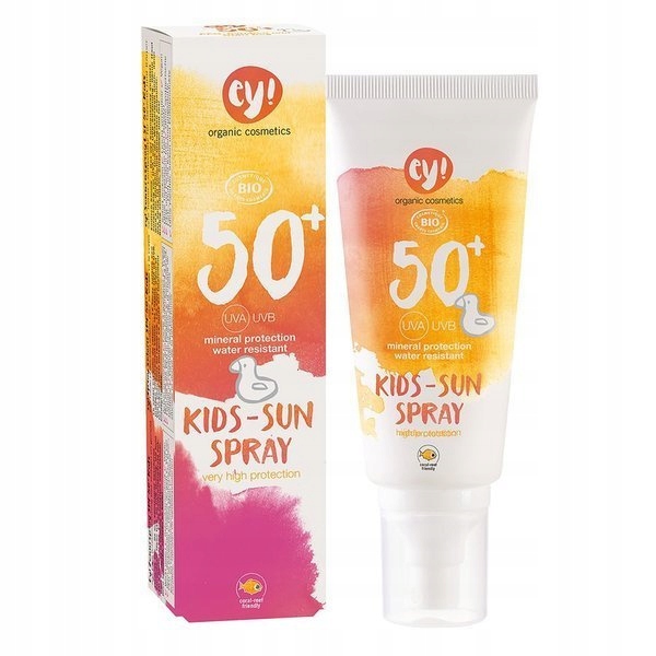 Eco Cosmetics – sprej na slunce pro děti Spf 50+