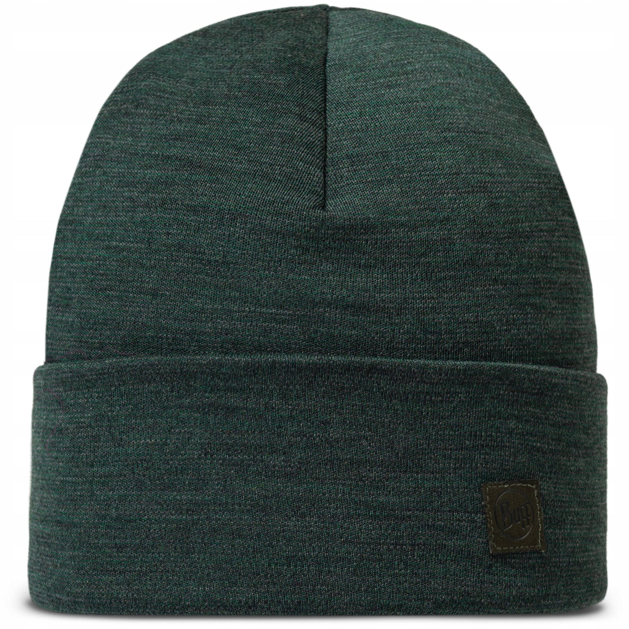 Czapka zimowa Buff z wełny merino heavyweight solid forest