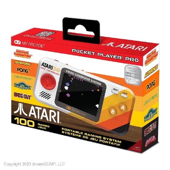 My Arcade Atari Portable Gaming System (Pocket Player Pro)