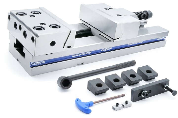 Přesný ocelový strojní svěrák 125 x 150 mm Fpzb pro Cnc frézku Darmet
