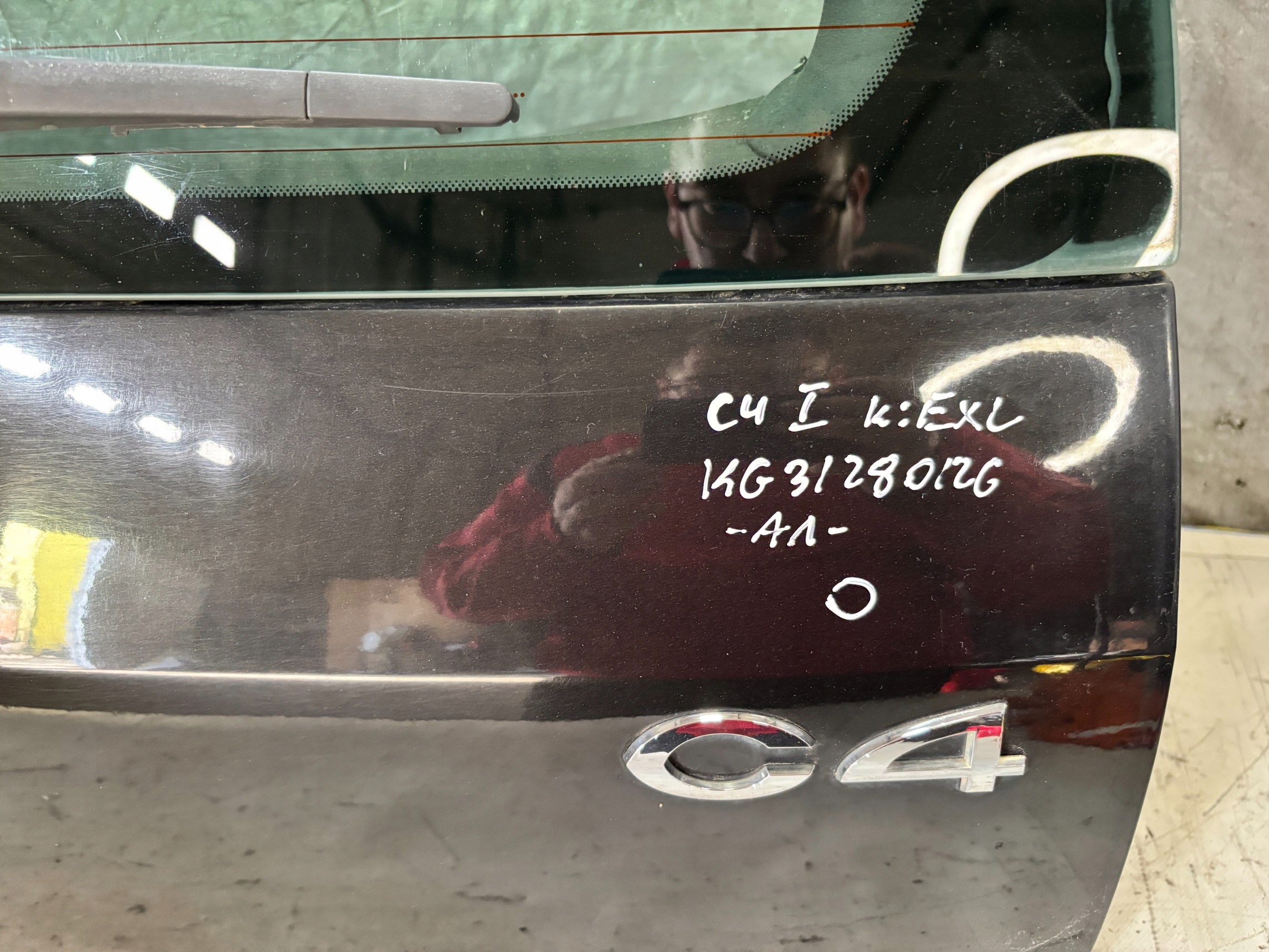 trunk door boot Citroen C4 k: EXL