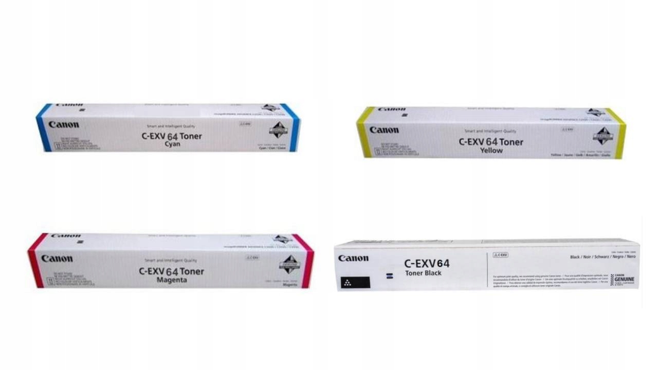 Set Tonerov Originál 4x C-EXV64 5753C002 5756C002 5755C002 5754C002