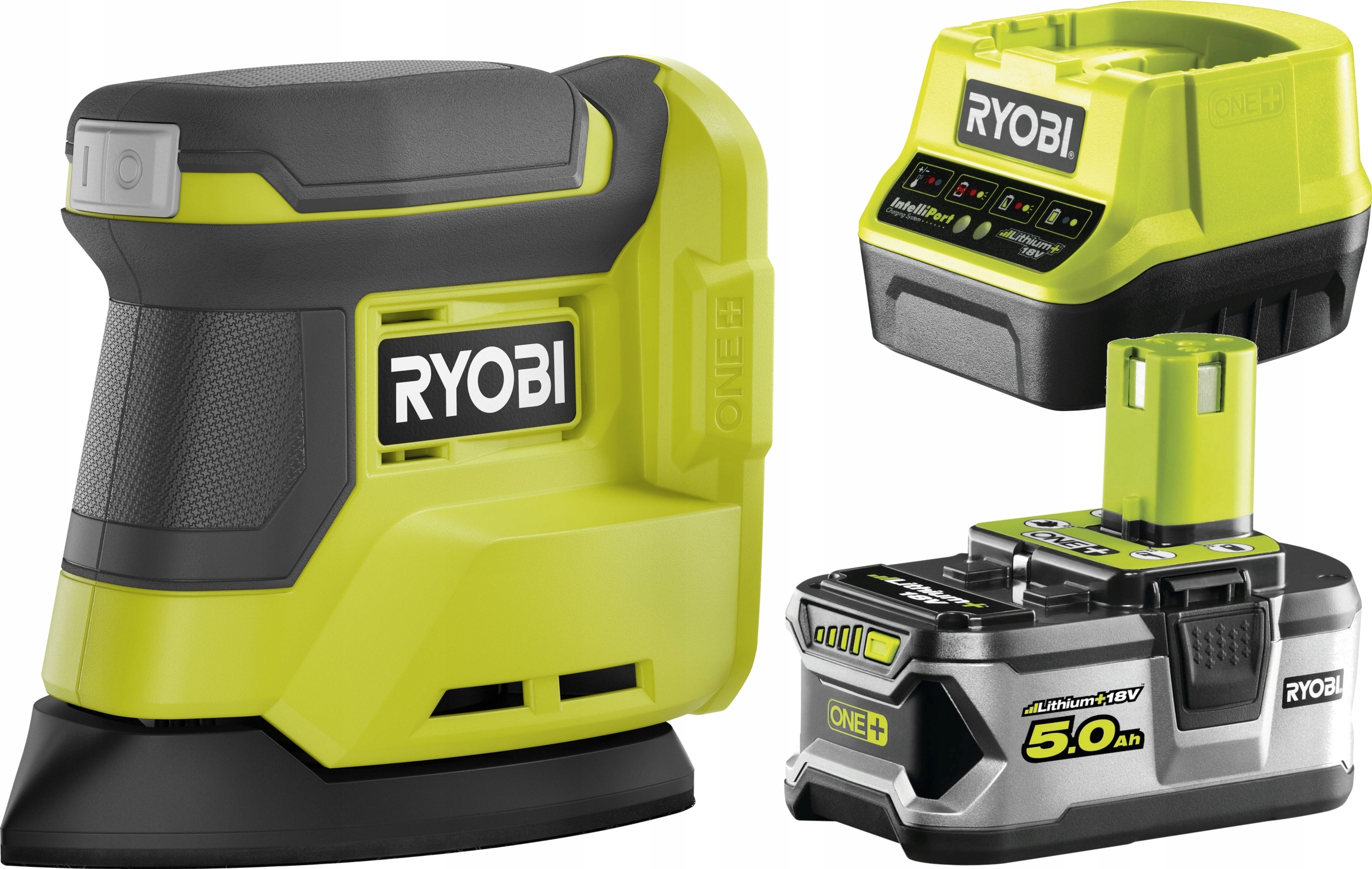 RYOBI SZLIFIERKA OSCYLACYJNA DELTA RPS18 18V +5Ah Rodzaj szlifierka mimośrodowa