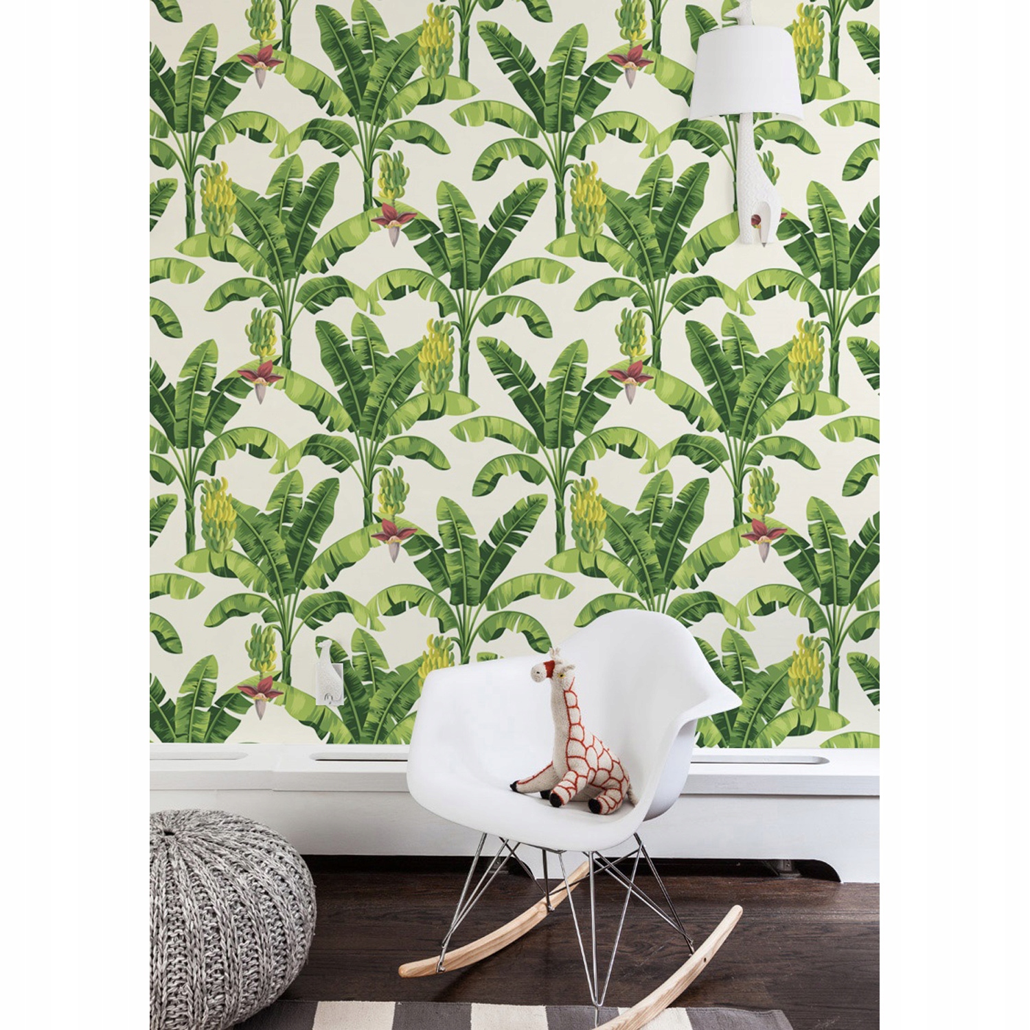 

Tapeta ścienna Tropikalne palmy bananowe 312x219cm