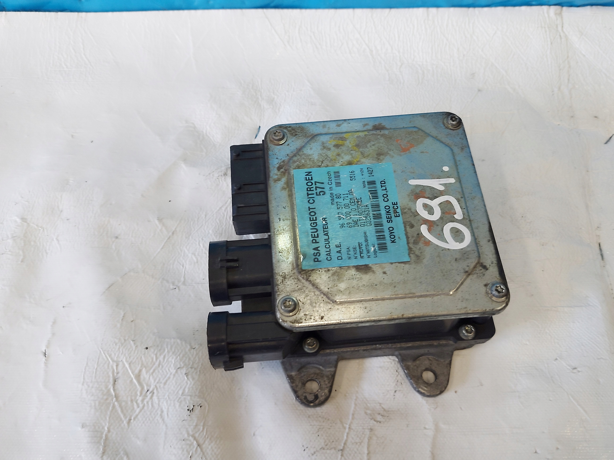 modulo Centralina SERVOSTERZO CITROEN C2 9655757780