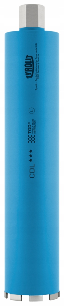 Diamantová Jádrová Vrták Do Betonu CDL Tgd 112x450mm 11/4" Tyrolit
