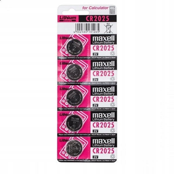 Baterie MAXELL CR2025 1 blister (5szt)