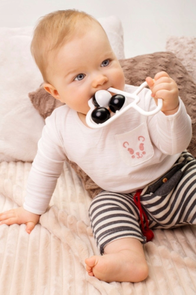 GRZECHOTKA CZARNO-BIAŁA SERCE TULLO KONTRASTOWA Marka Tullo