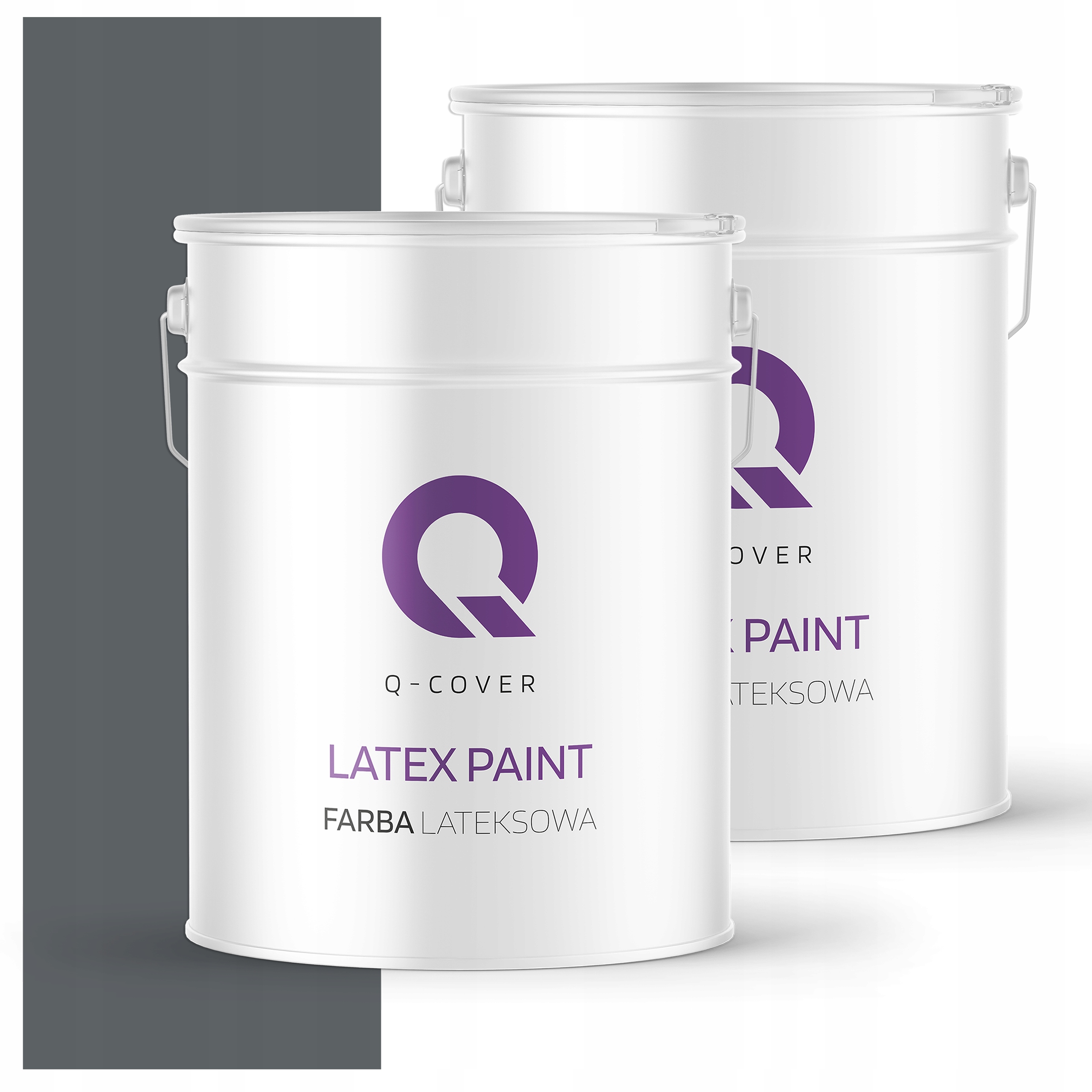 Latexová farba na interiér steny Stropy 10L Hlboká matná antracitová H0912