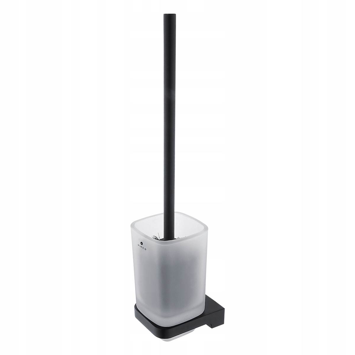 Nimco Maya Čierna Wc kefa, sklo, nerez, patent design Mac 29094CN-90_
