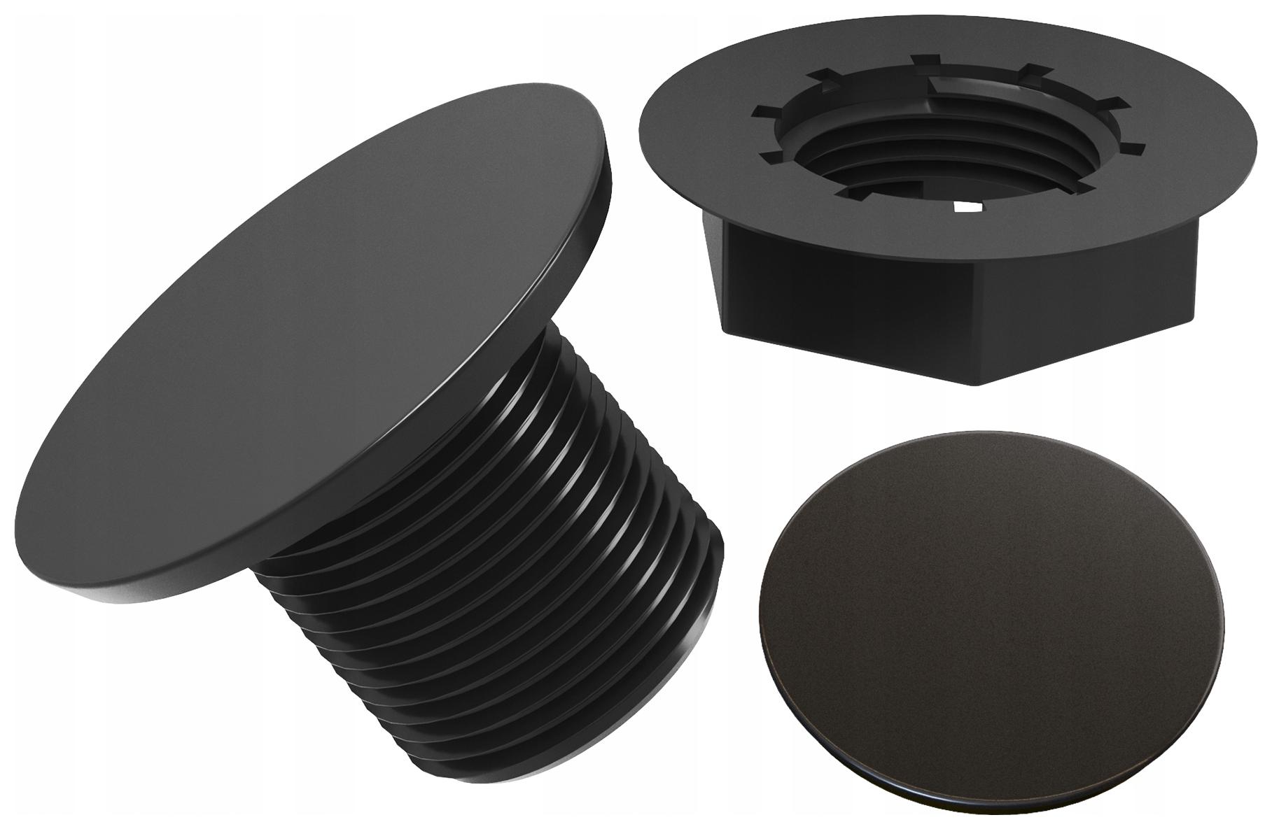 ЧЕРНАЯ КРЫШКА ДЛЯ КУХОННОЙ РАКОВИНЫ