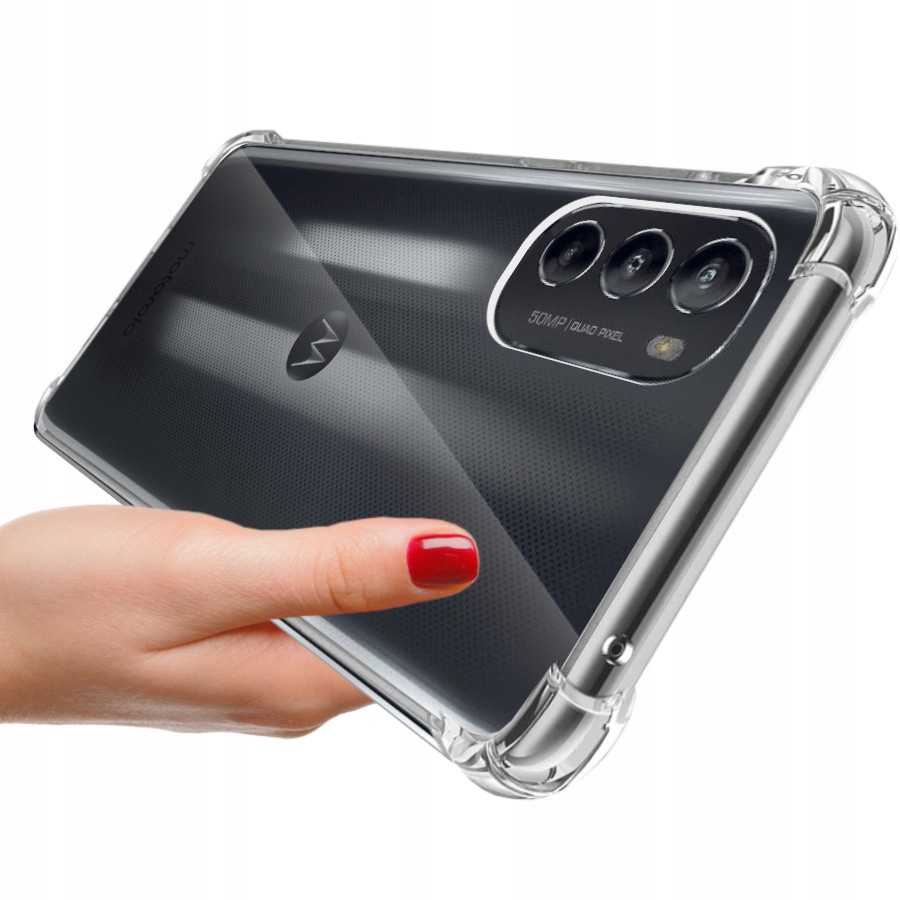 

Case Etui Pancerne 2xSZKŁO Do Motorola G82 5G G52