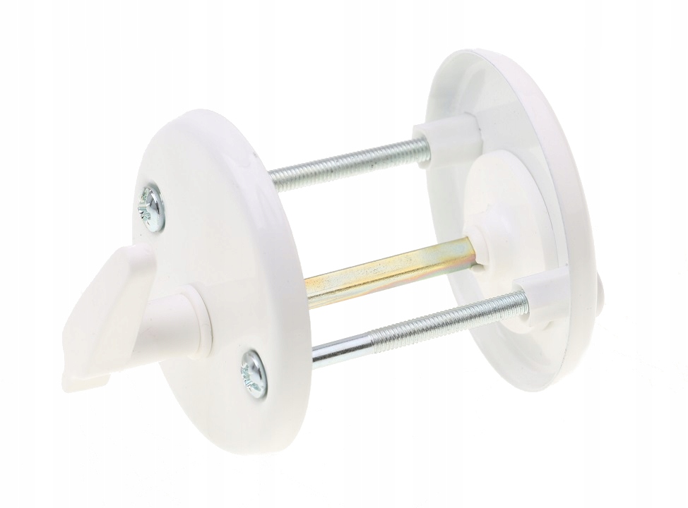 

Tarczka Szyld Klamka Do Drzwi Zamknięcie Wc Biała