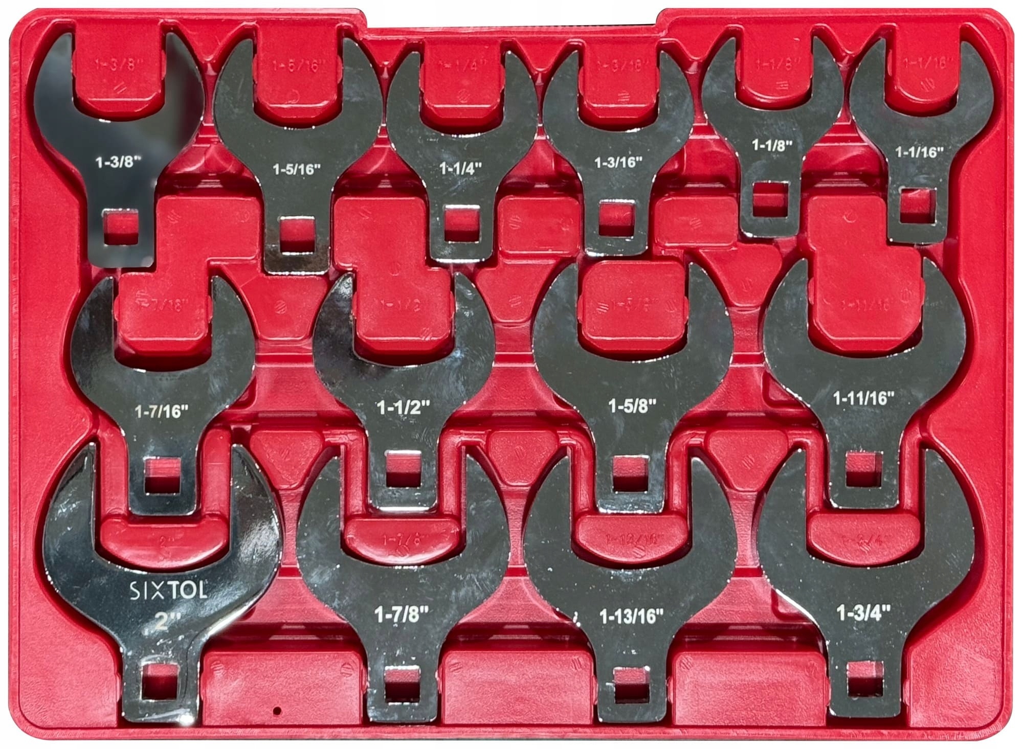 Sada vyměnitelných stranových klíčů Mechanic Wrench Set 5, 1/2"", 14 ks