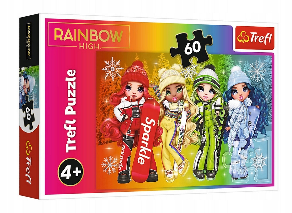 

Puzzle 60 Lalki Rainbow High Trefl
