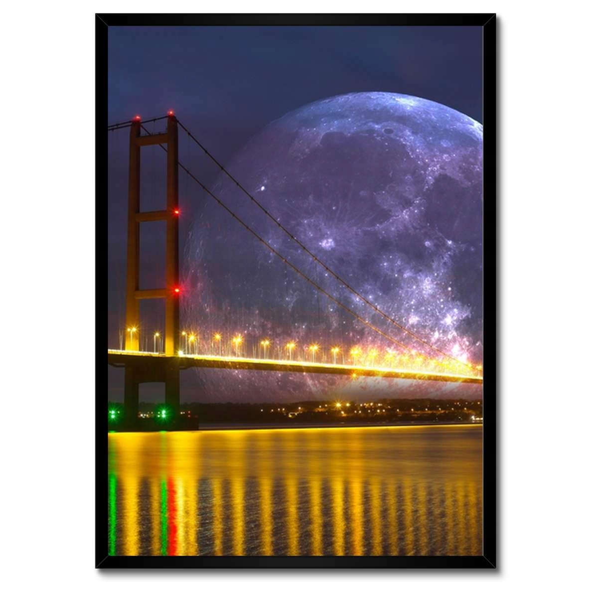 Plakáty v rámu 50x70 Vznešený měsíc Most