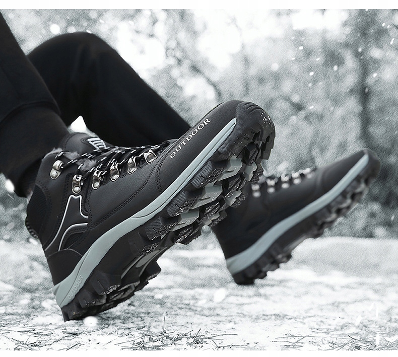 BUTY ROBOCZE WODOODPORNE OCIEPLANE ZIMOWE Materiał zewnętrzny syntetyk