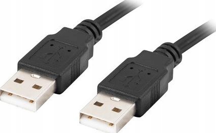 Lanberg USB-A 0.5m czarny