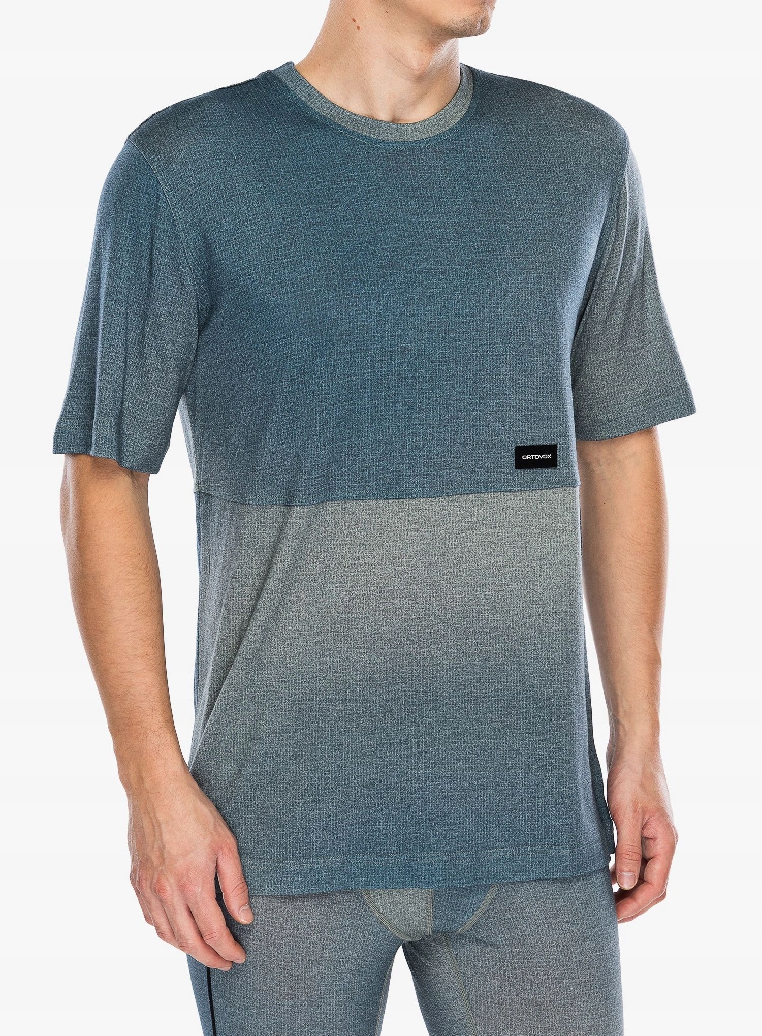 Merino tričko Ortovox 185 Merino Patch Print Ts aop green sage XL