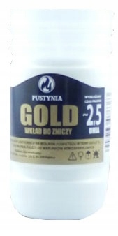 WKŁADY DO ZNICZY GOLD 2,5 DNIA PARAFINOWY 25SZT.
