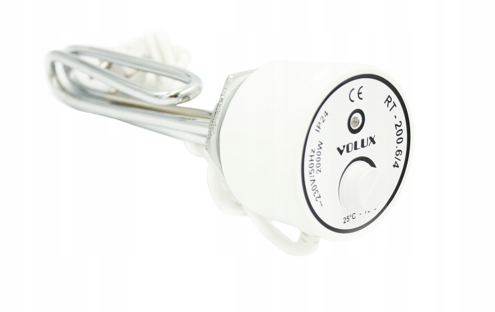 Ohřívač bojleru 2000 6/4 Kospel Elektromet Zahnutý