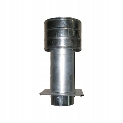 Deflektor Kouřový Pozinkovaný S Deskou Pro Kotle Na Uhlí, Průměr 110 MM