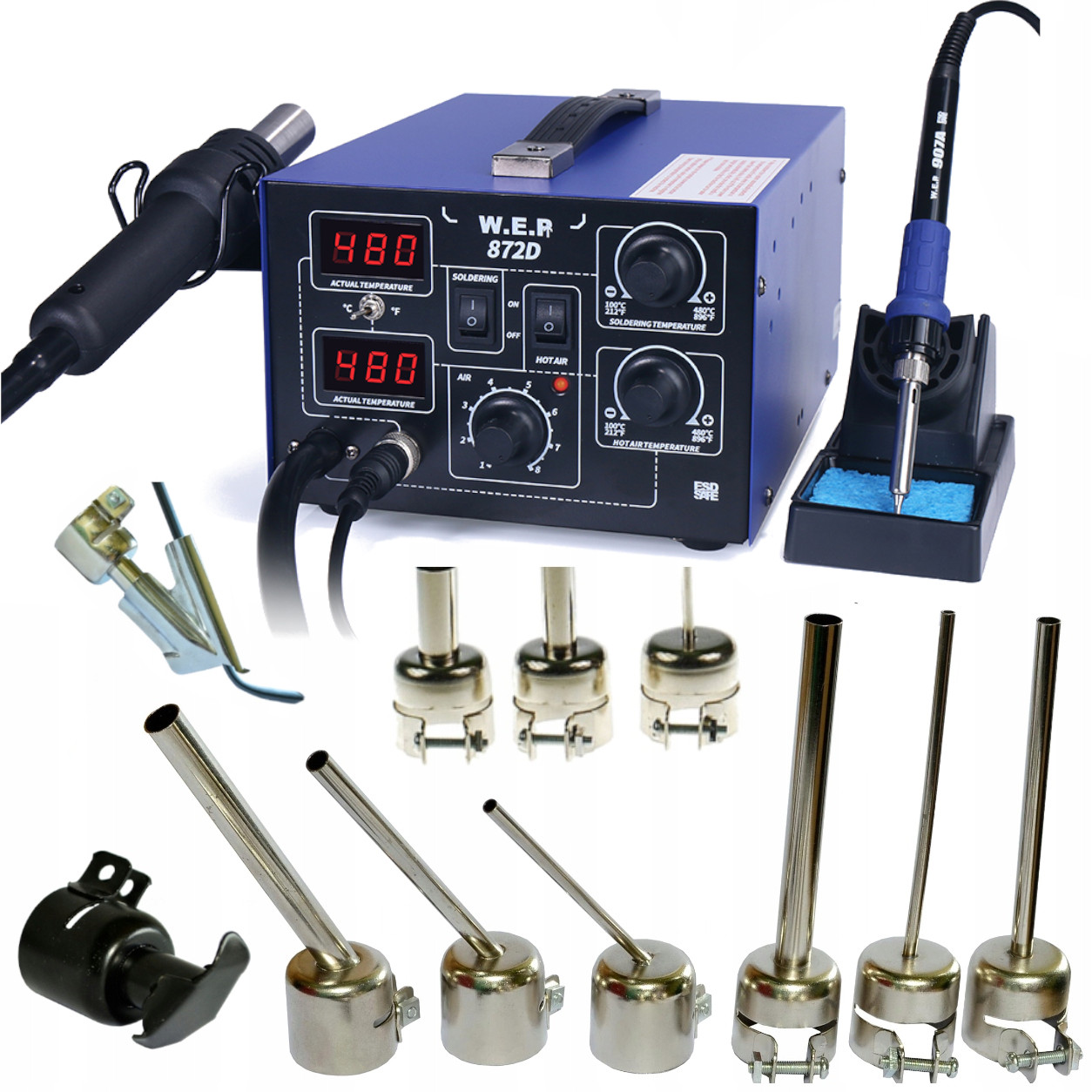 

Spawarka Plastiku Wep 872D +dysze +but +żelazko