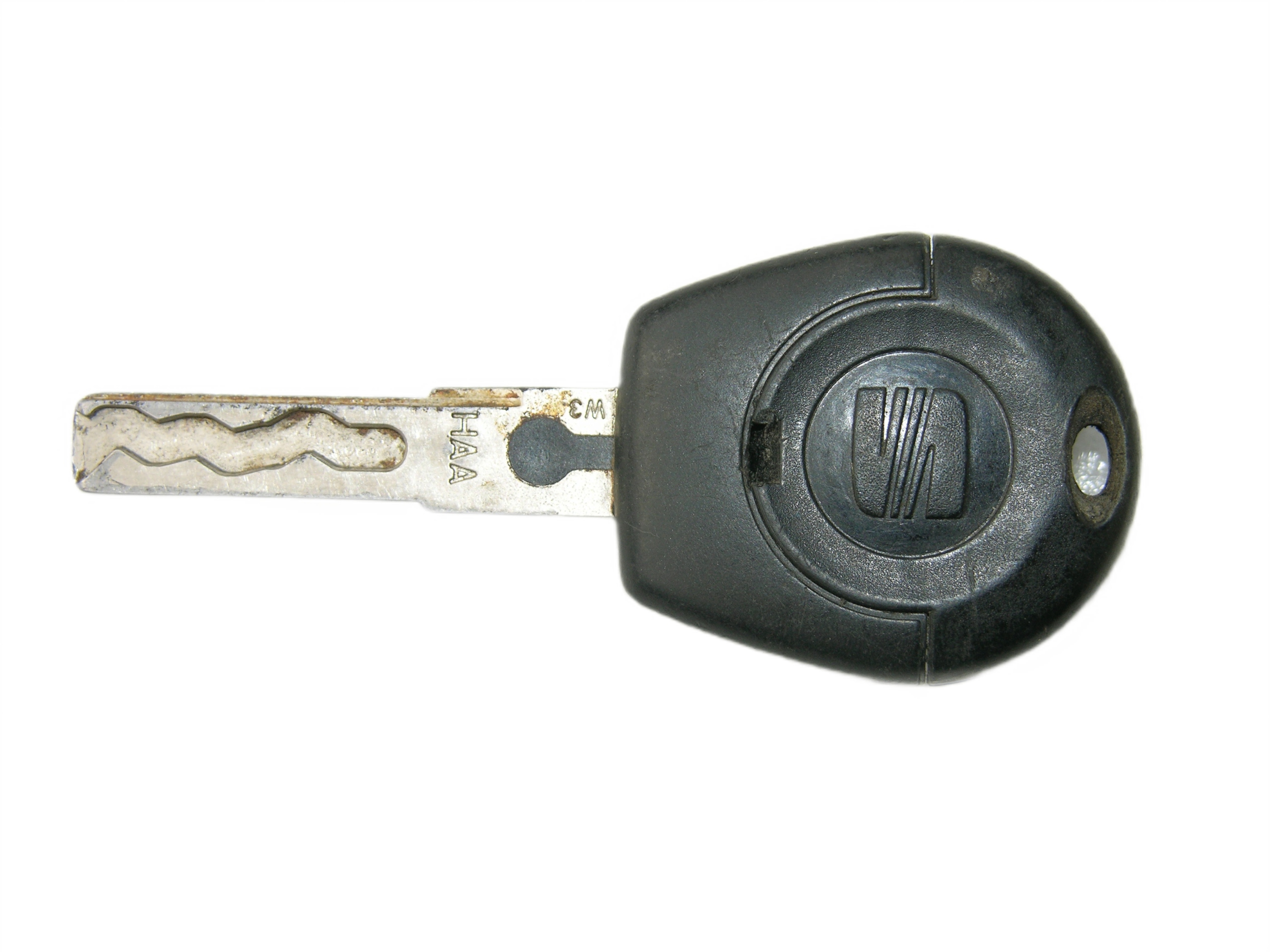 KLUCZYK Z PILOTEM SEAT ALHAMBRA Mk1 1997-2000 ORYGINAŁ Numer katalogowy części 7M3959753