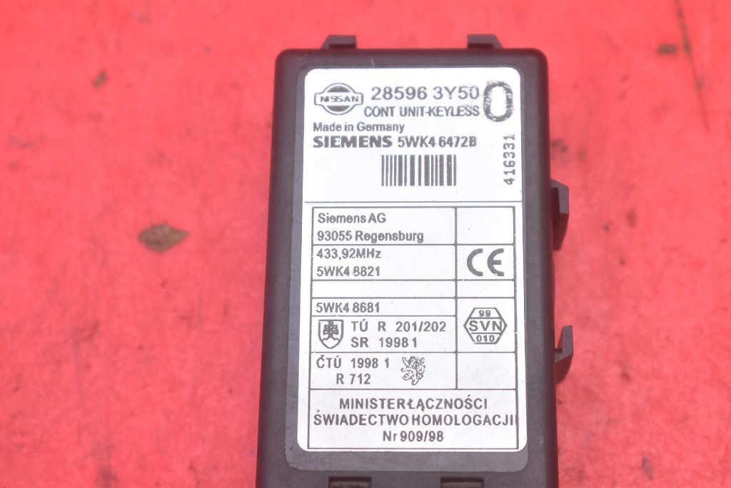 IMMO computer Montaggio 41650-EQ070 NISSAN X-TRAIL 1 e 2.2 DCI 136 KM 04-07