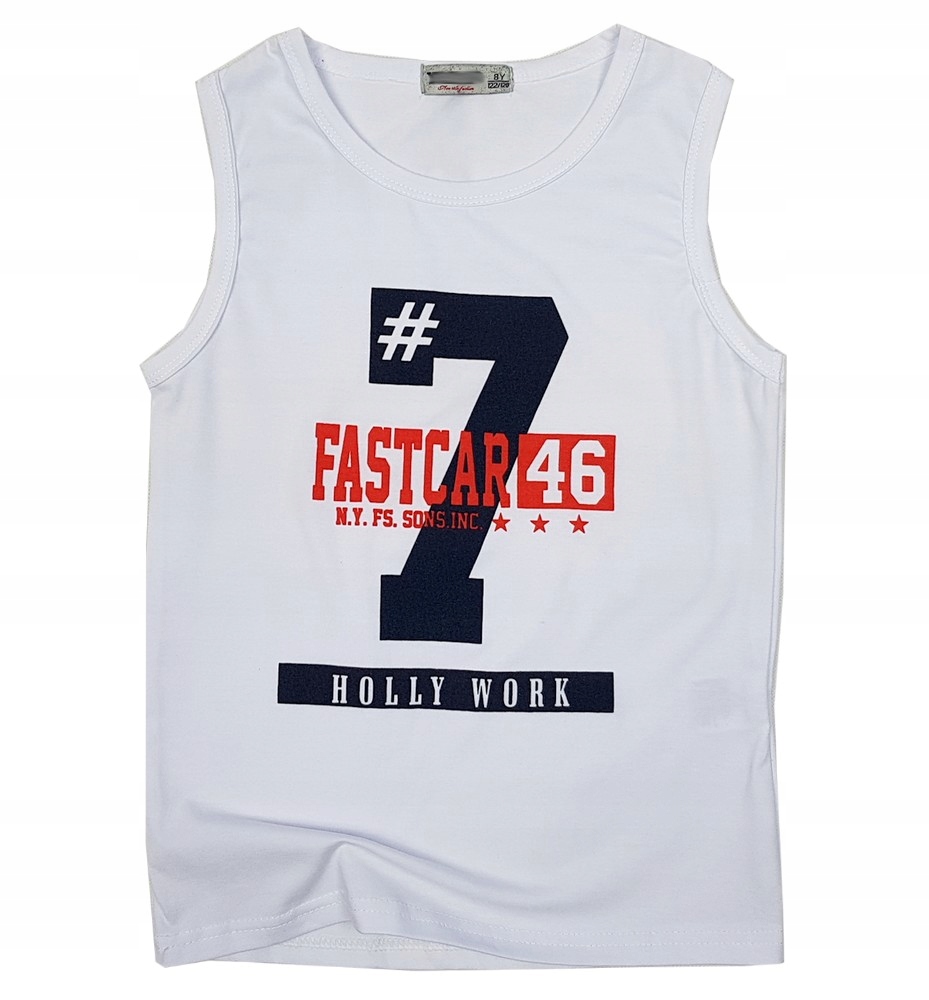 

Top bluzka Fastcar r 8 - 122 cm White