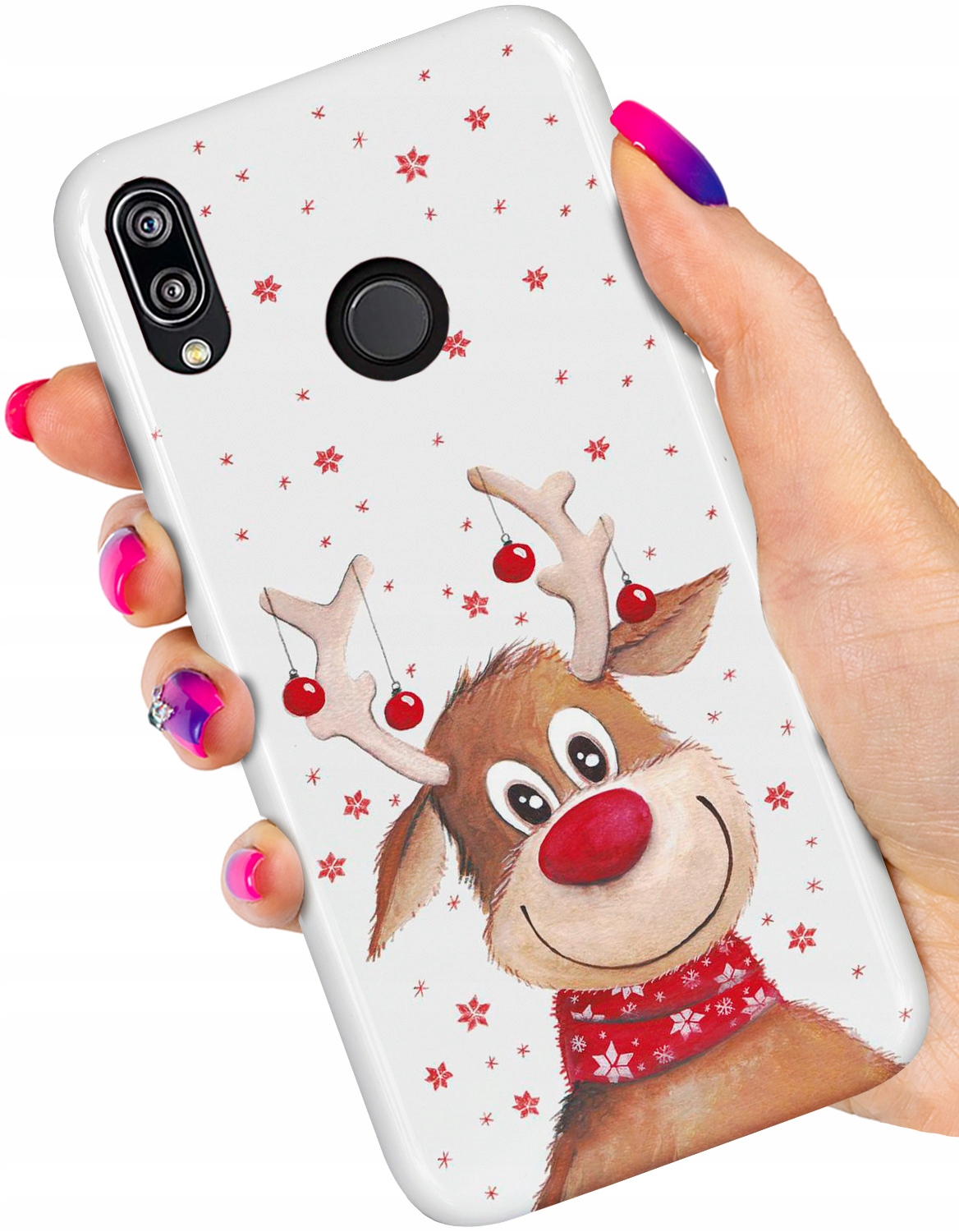

Etui Świąteczne Case do Huawei P20 Lite Szkło