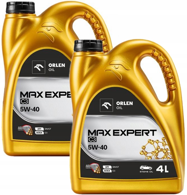 Motorový olej Orlen Oil Max Expert C3 5W40 505.00 505.01 Dpf 8L