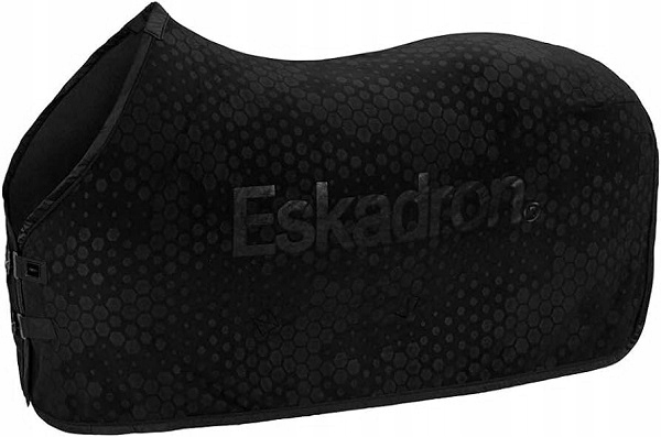 Derka Eskadron Fleece Stamped Reflexx black r. XL 155 cm