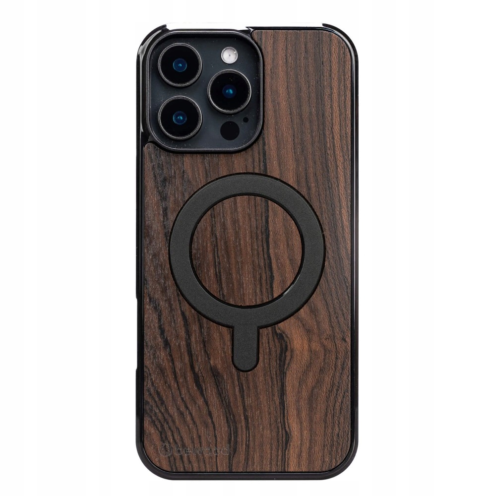 Dřevěné Pouzdro Bewood pro iPhone 16 Pro Max Ziricote s MagSafe