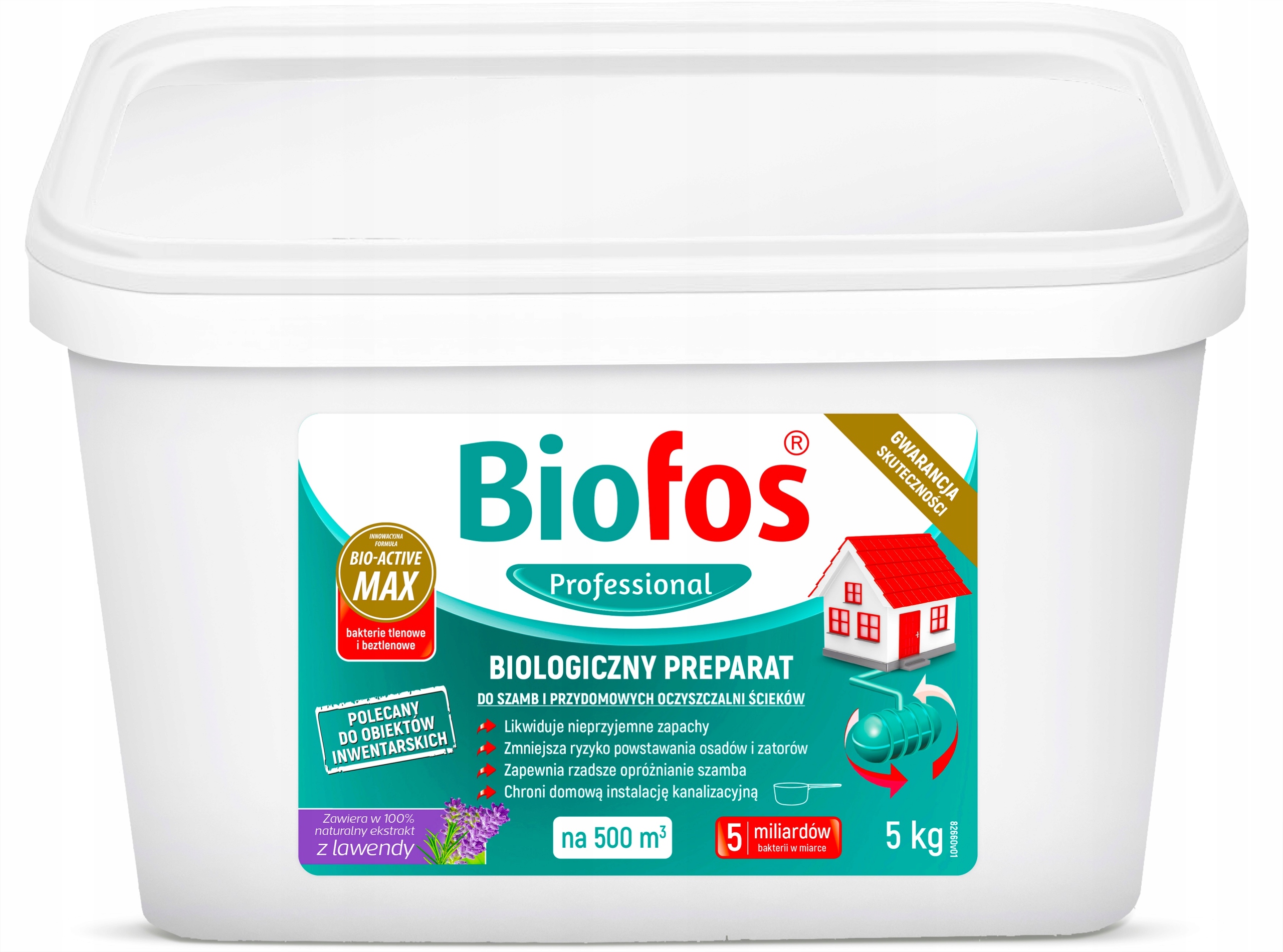 Biofos Preparat do szamba i przydomowych oczyszczalni ścieków 5kg