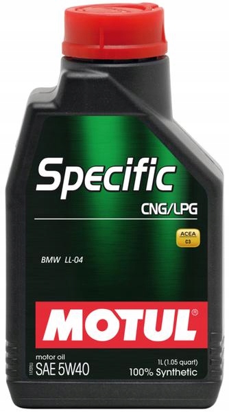 

Motul Specific Cng/lpg 5W40 C3 Api Sm/cf 1L