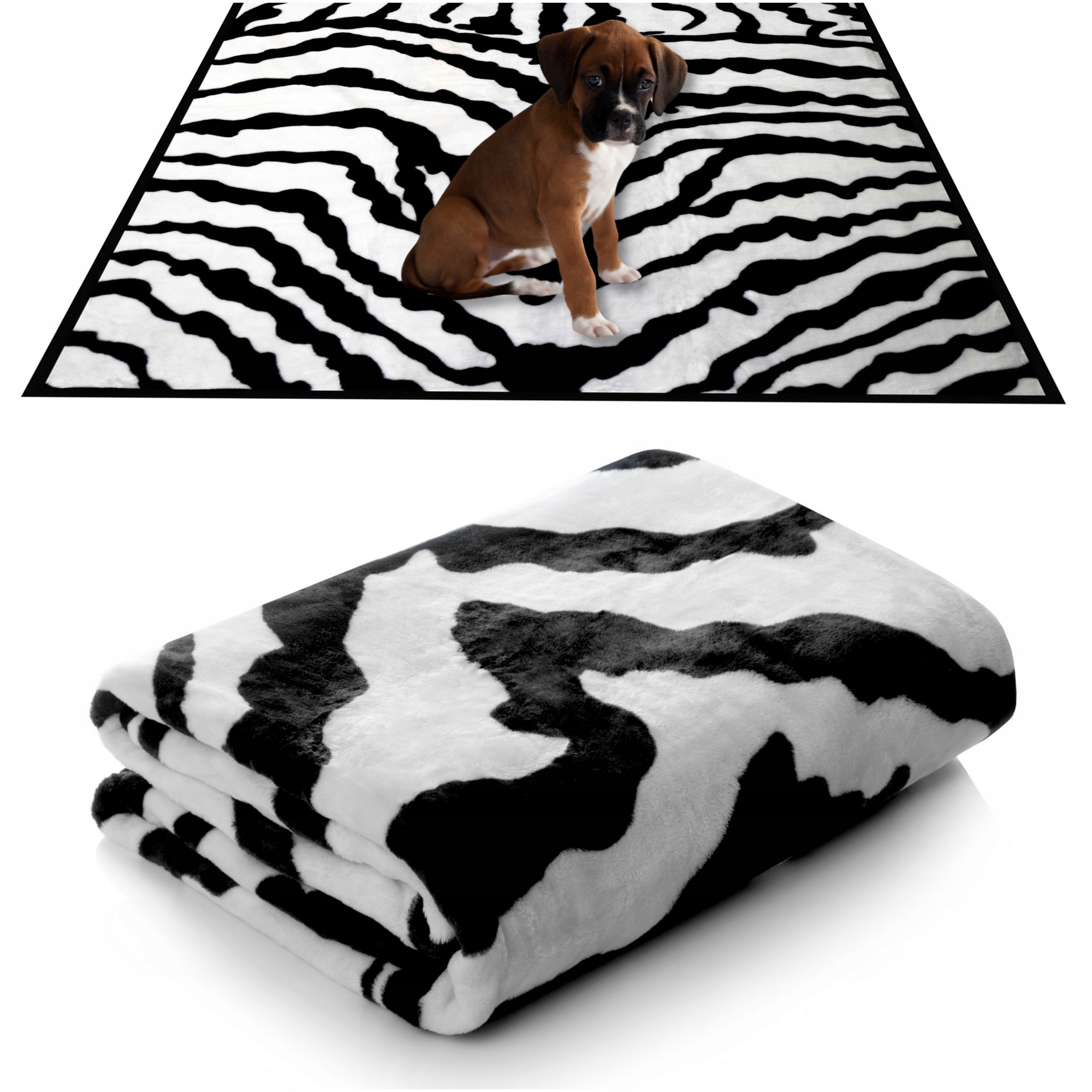 Koc Ciepły Akrylowy na Łóżko 160x200 Nico 01