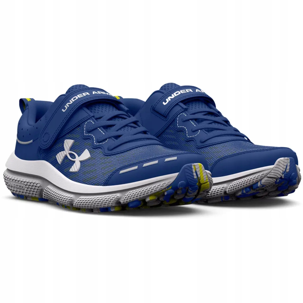 Under Armour Buty chłopięce niebieskie na rzep, 5