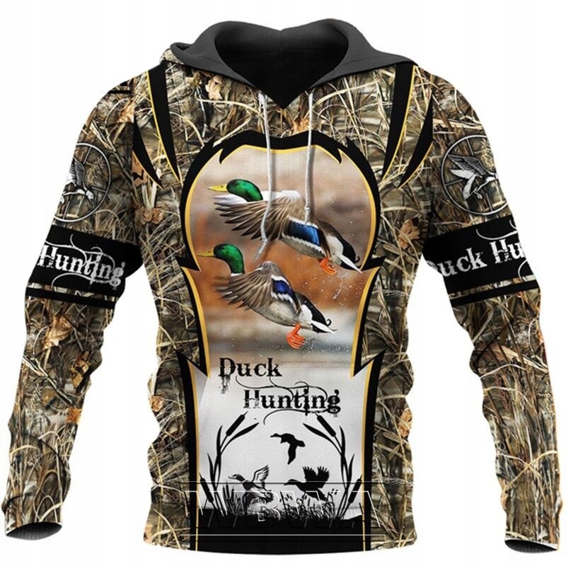 MĘSKA BLUZA KAPTUR POLOWANIE DUCK HUNTING 4XL