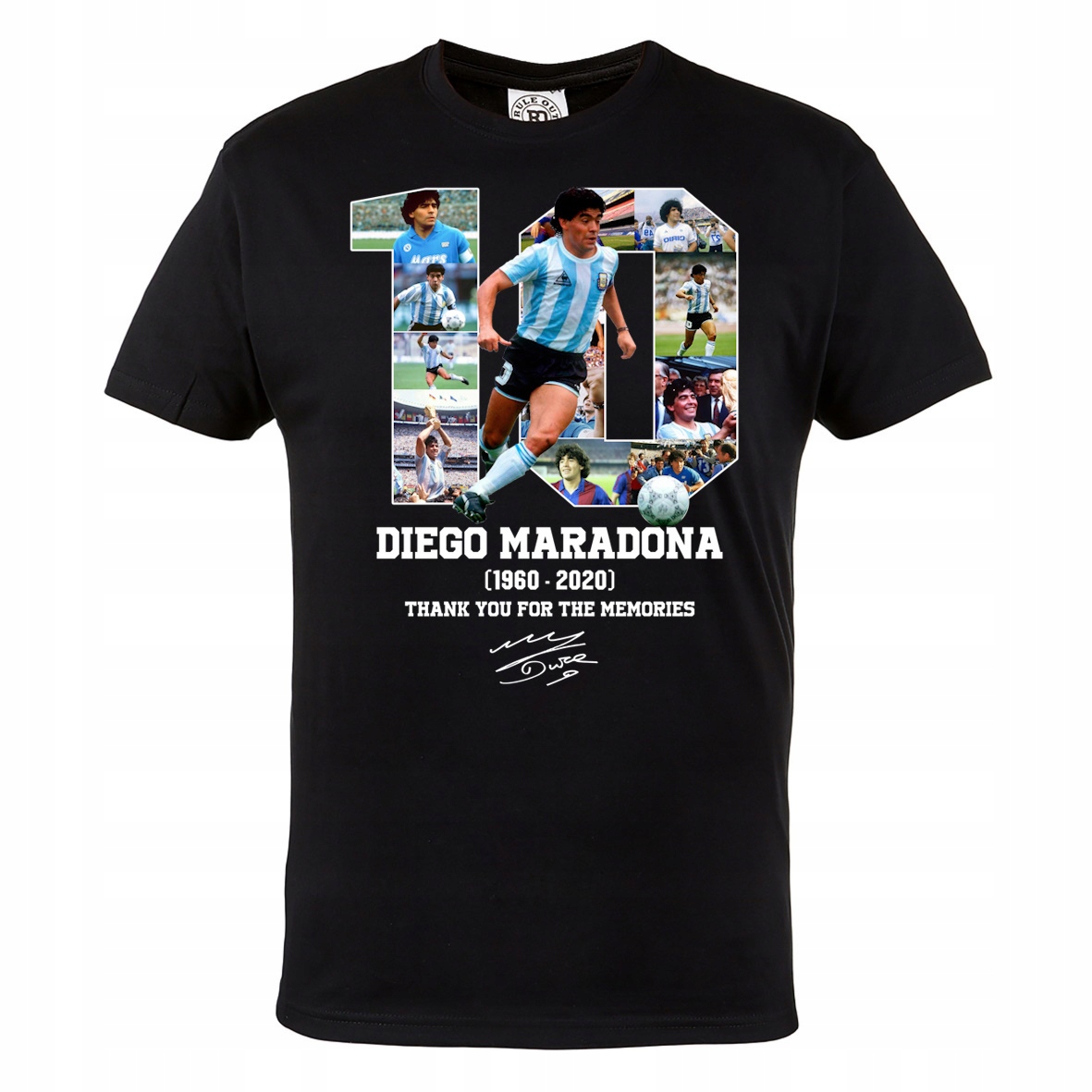 MĘSKA PIŻAMA NA PREZENT PIŁKA NOŻNA DIEGO MARADONA Marka Rule Out