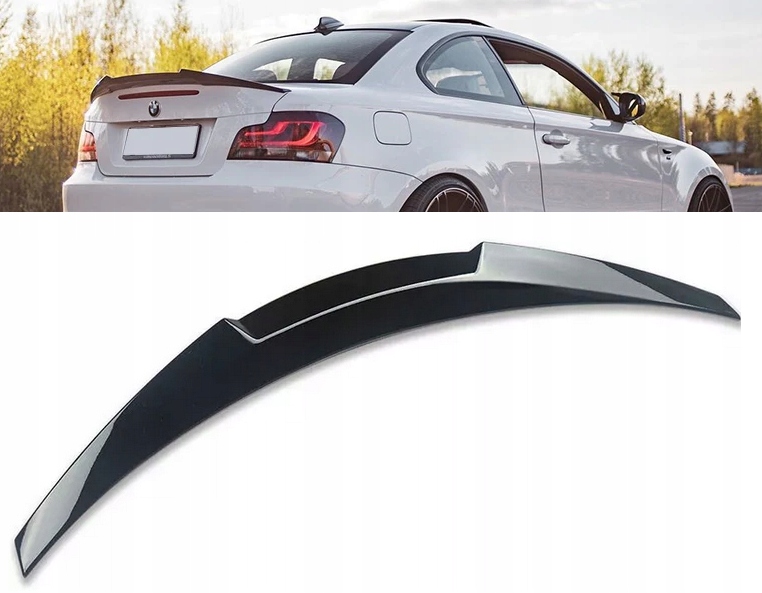 Spoiler Zadní Klapky Zavazadlového Prostoru Bmw E82 E88 Letka Spoiler M4 Vzhled Černý