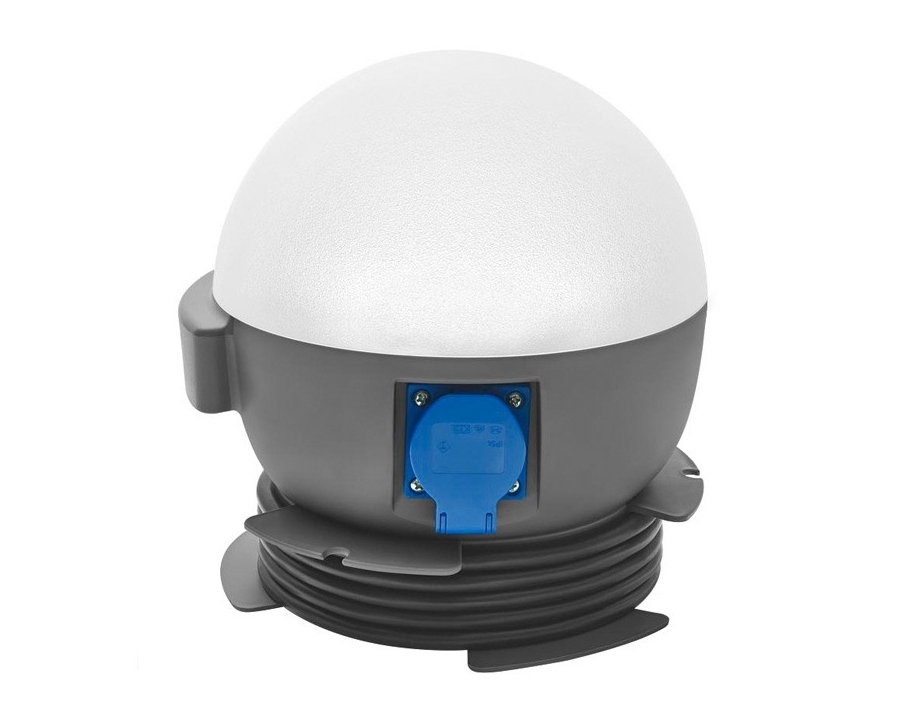 Lampa Future Ball LED 20W 230V2400lm z gniazdami, światło 360 stopni Marka LENA