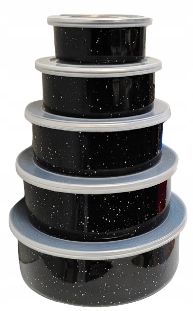 Zestaw garnków MG home emaliowane 10 el.