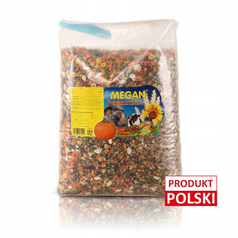 Megan krmivo pro hlodavce, 20 kg