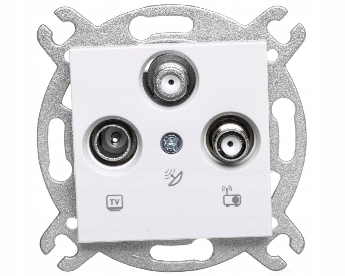 

Karre Gniazdo TV-2xSAT białe 90963653