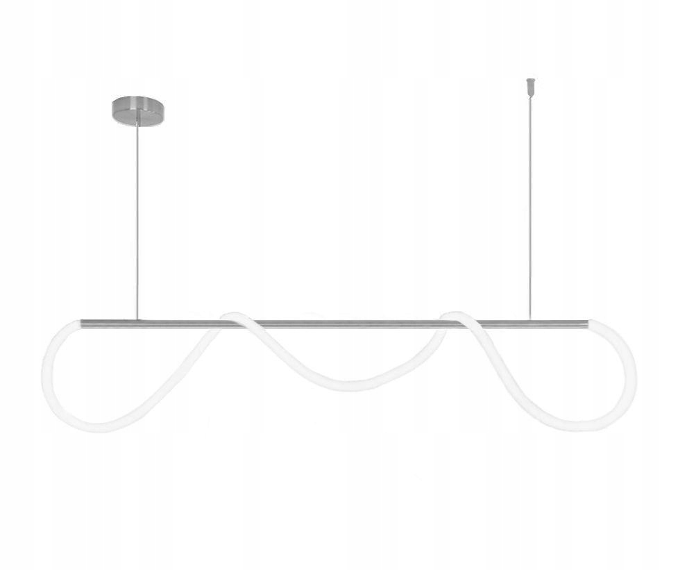 Led stropní svítidlo APP855-CP Long Chrome