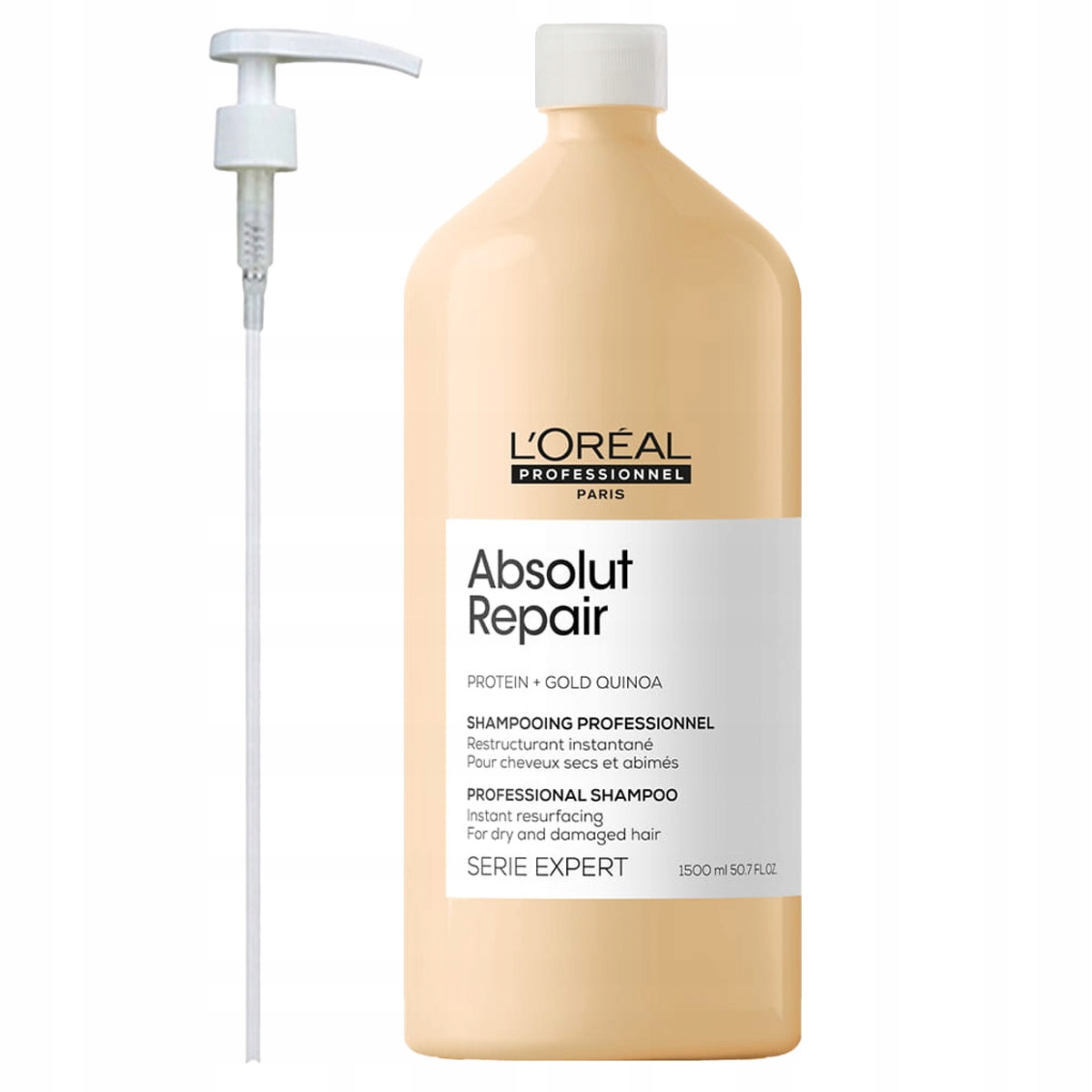 Loreal Absolut Repair Gold regenerační šampon na vlasy 1500 ml pumpička