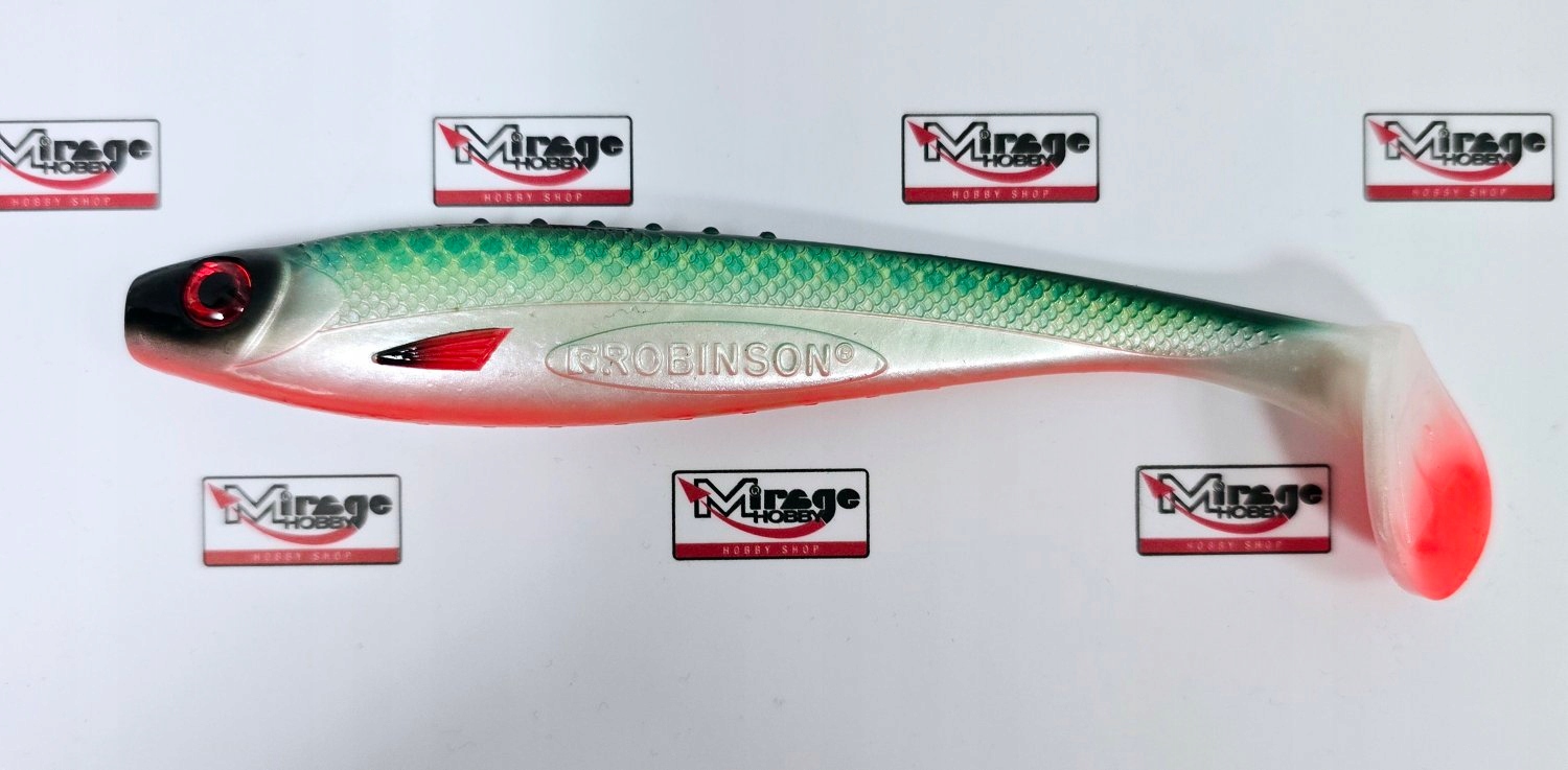 Guma Robinson Longinus 18cm Greenback Na Szczupaka Sandacza