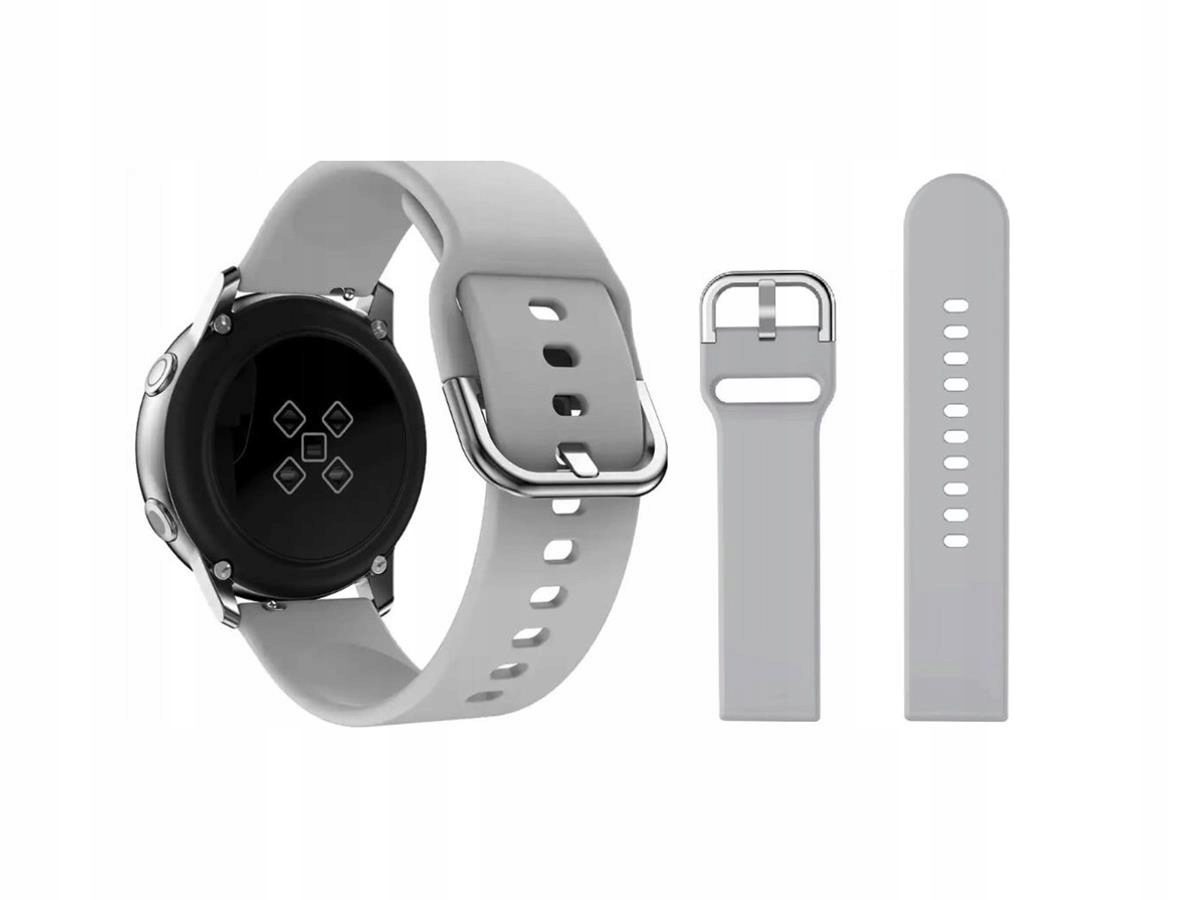 

Pasek Do Galaxy Watch 42mm Active 2/3 20mm szary